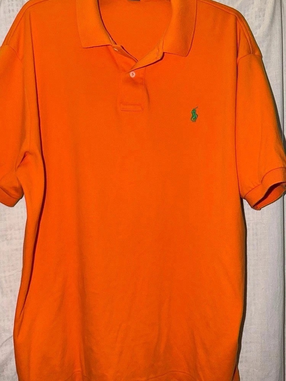 Polo by Ralph Lauren Orange Polo Shirt Size XL